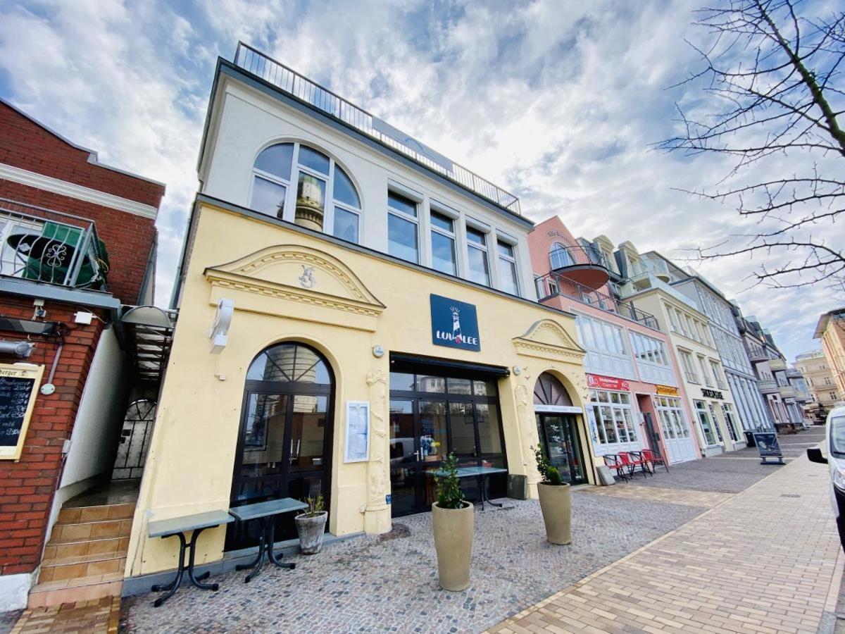 Ferienwohnung Promenadenblick/Vordeck Rostock Exterior foto