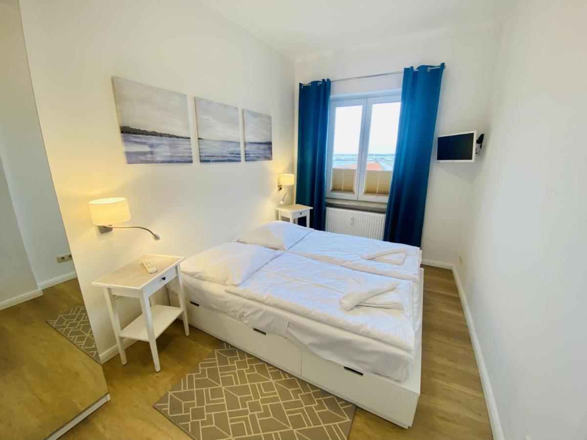Ferienwohnung Promenadenblick/Vordeck Rostock Exterior foto